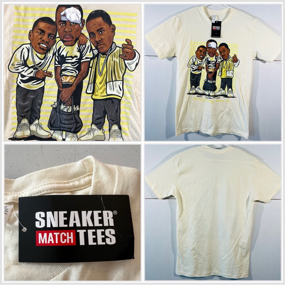 Butter yeezy shirt sneakers • Everybody Eats B • Butter Tee Sneaker Match Tees S